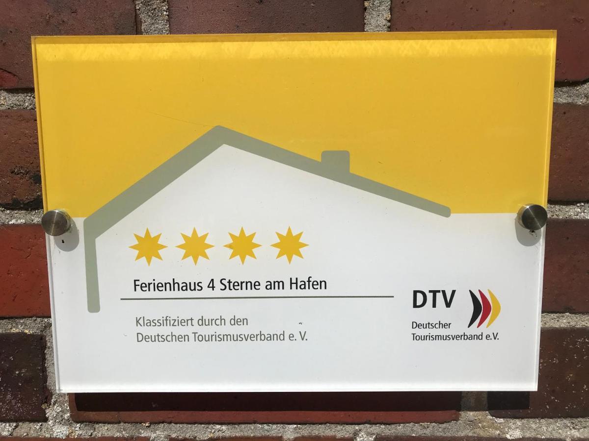Vier Sterne Am Hafen, Ditzum Ngoại thất bức ảnh