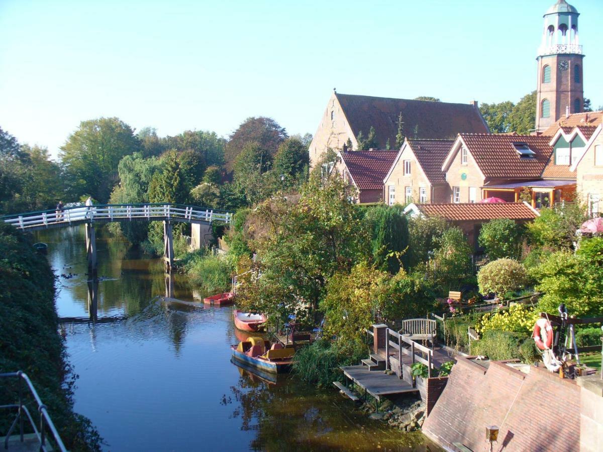Vier Sterne Am Hafen, Ditzum Ngoại thất bức ảnh