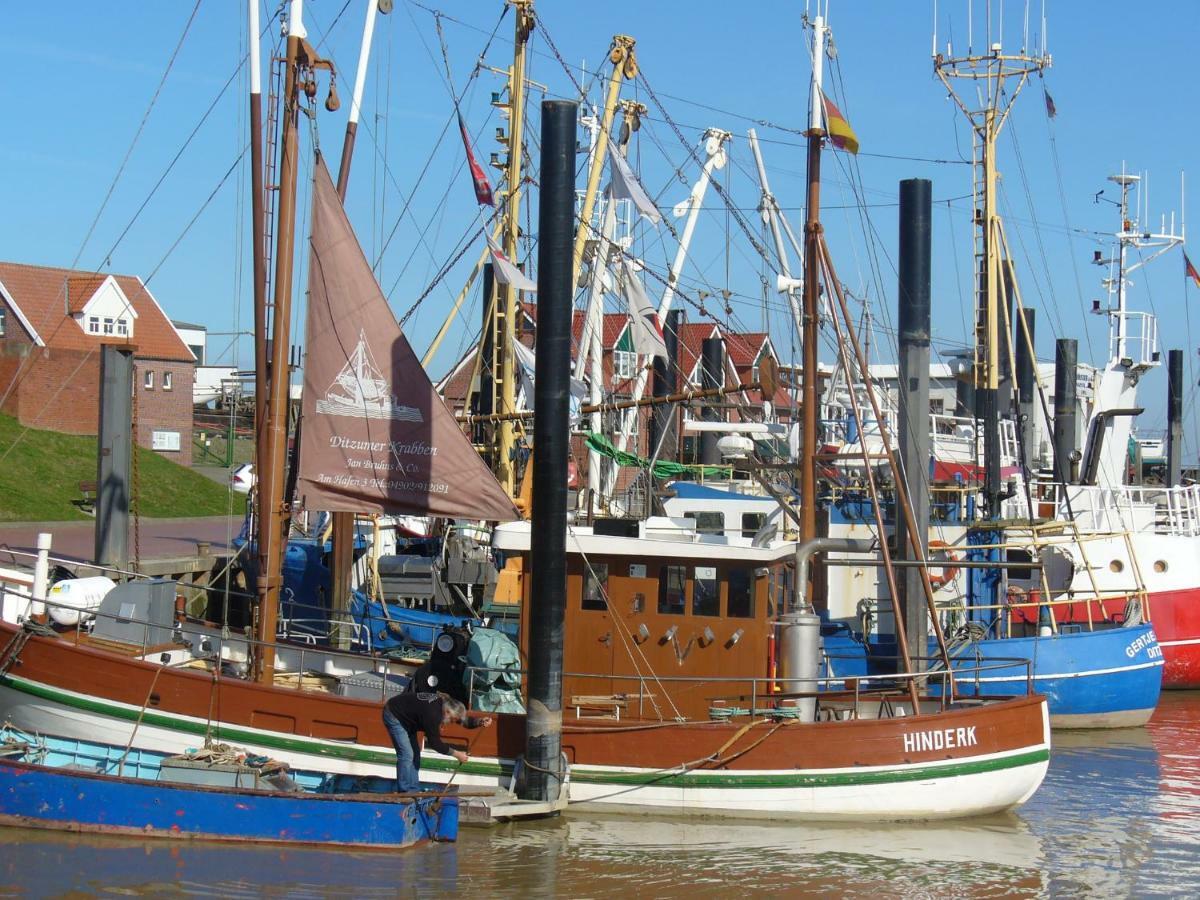 Vier Sterne Am Hafen, Ditzum Ngoại thất bức ảnh